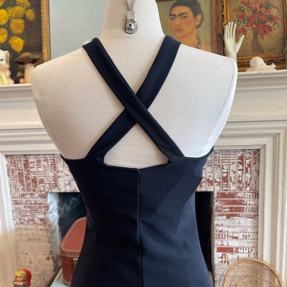 Vintage black cut out dress - Picture 3 of 5